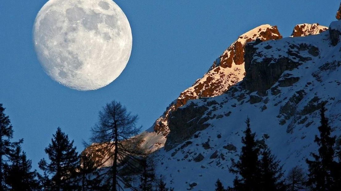 Luna de nieve qué significa y cómo ver la luna llena en México