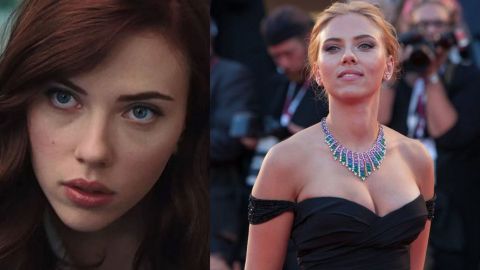 FOTO: Scarlett Johansson enloquece a sus fans con foto como Black Widow