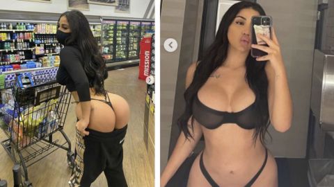 FOTOS: Laura Rodríguez nos enseña los 🔥 MELONES que compró en el super🍑