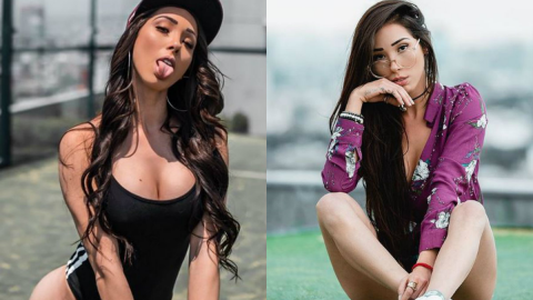 FOTOS: Danik Michell 🔥 presume sus tatuajes con sensuales fotos😣💦
