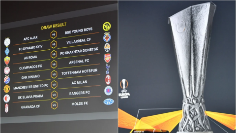 Quedaron definidos los octavos de final de la Europa League 2021