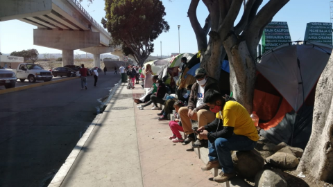 Surgen problemáticas de vecinos migrantes en Garita, El Chaparral