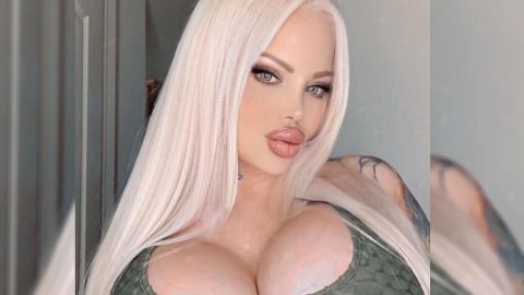 Sabrina sorprende al mostrarse como lucía antes de las cirugías