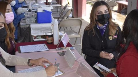 REALIZA INSTITUTO MUNICIPAL DE LA MUJER JORNADA DE ASISTENCIA SOCIAL