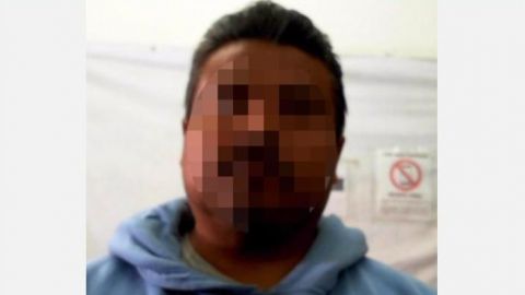 Aseguran a hombre por 'golpeador'