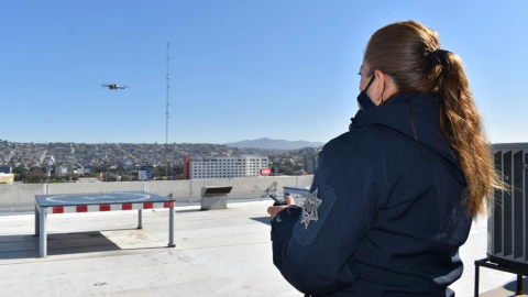 Integran vigilancia con drones en Tijuana