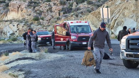 Rescatan a migrantes en La Rumorosa