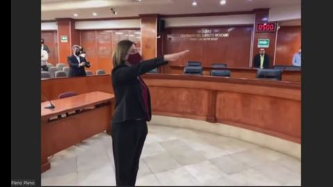 Rindió protesta como alcaldesa de Mexicali, María Guadalupe Mora Quiñonez
