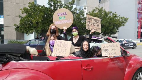 'Marchamos porque no nos sentimos seguras cuando salimos a la calle'