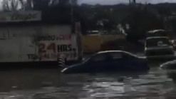 Lluvias inundan parte de El Sauzal