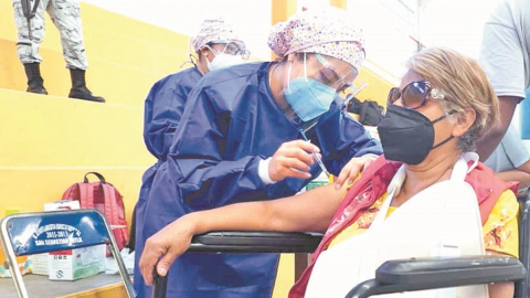Ahora sobraron vacunas en un municipio de Oaxaca
