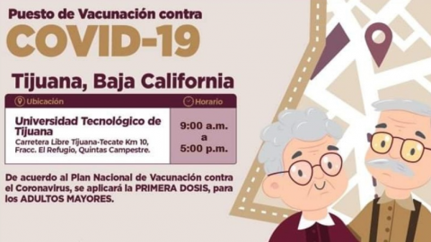 Gran asistencia al punto de vacunación en la UTT