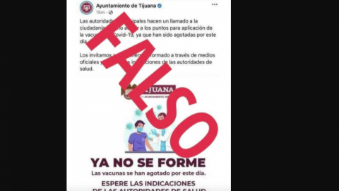 Falsa, información que circula en redes sobre que se acabaron las vacunas: SS