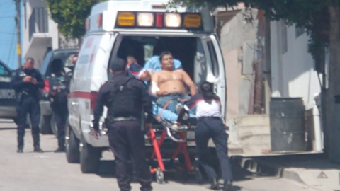 Un lesionado por disparo de arma larga en la Sánchez Taboada