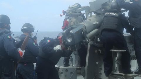 La 2da Región Naval realiza ejercicios de adiestramiento naval en Punta Colonet