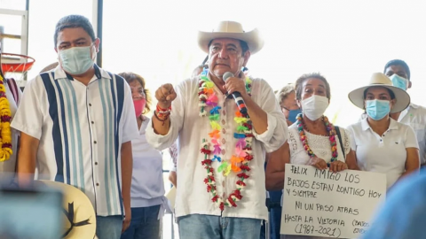 Félix Salgado presenta impugnación ante el INE