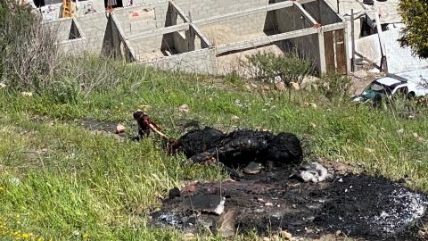 Encuentran cuerpo calcinado en el Cerro Colorado