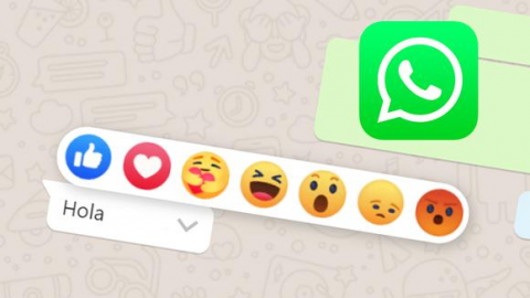 Las reacciones de Facebook llegan a WhatsApp