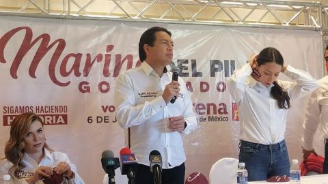 Señala Mario Delgado acciones de gobierno federal en campaña de Marina del Pilar