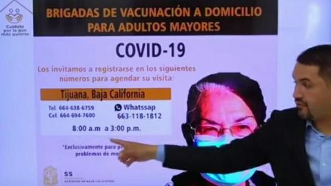 Piden registrar a adultos mayores que no pueden acudir a sitios de vacunación