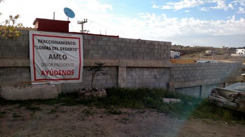 Rosaritenses solicitan ayuda a AMLO: ''Van a despojarnos de nuestros hogares''