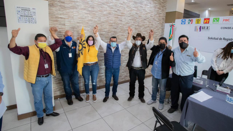 Se registra Fufo Guerrero para contender como Diputado Local en Distrito 8