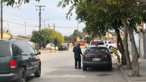 Elemento de la policía municipal sufren agresión en Sánchez Taboada