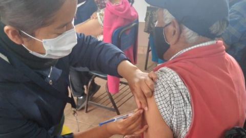 Buena respuesta por parte de ancianos para vacunas en San Quintín