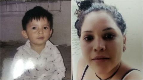 Buscan a Dilan Alejandro Ruíz de 3 años y a Nancy Nicolle Castillo de 20 años