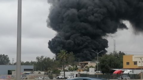 Terrible incendio ocurre en Tijuana