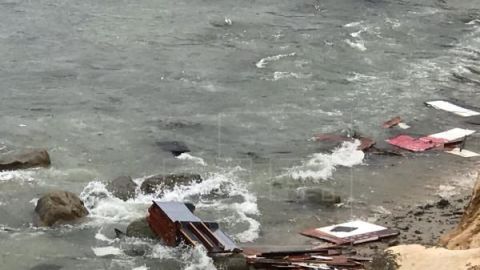 Cuatro muertos y 27 hospitalizados tras naufragio en San Diego, California
