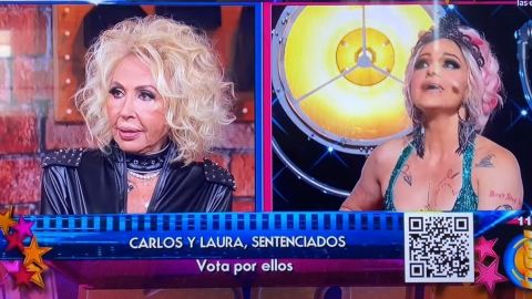 Laura Bozzo le grita 'ábrete per...' a Lolita Cortés en programa de TV