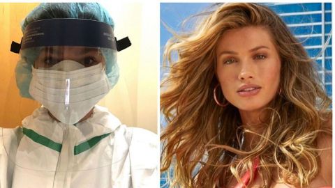 Conoce a la enfermera que dejó su trabajo en plena pandemia para ser modelo