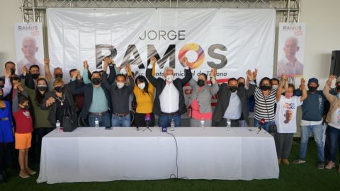 Se suman a Jorge Ramos 110 integrantes de la estructura electoral de morena