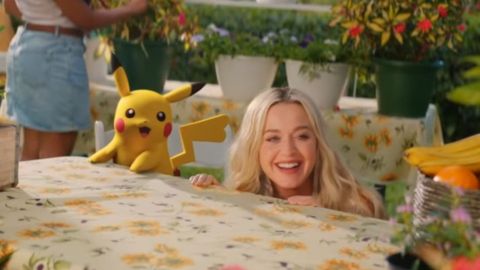 Katy Perry estrena 'Electric' junto a Pikachu por 25 aniversario de Pokémon