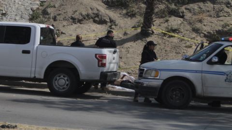 Hombre es asesinado en la avenida internacional en dirección a playas de Tijuana