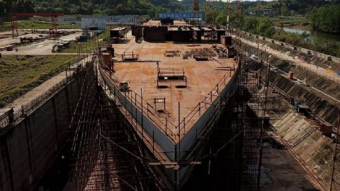 Regresa el Titanic: China construye una réplica en tamaño real