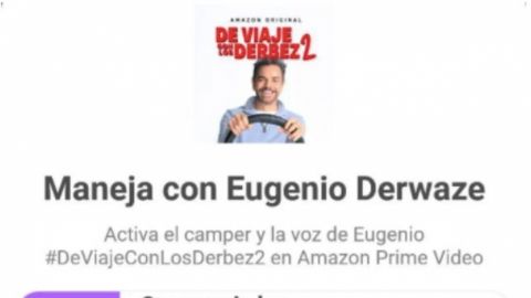Eugenio Derbez puede ser tu copiloto en Waze
