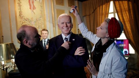 Museo de cera de París retira a Trump y coloca a Biden en reapertura