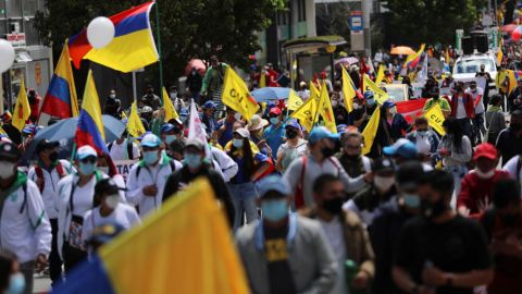 Manifestaciones en Colombia entran en su cuarta semana aún sin acuerdos