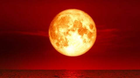 Así podrás ver el impresionante eclipse total de la Luna de Sangre esta noche
