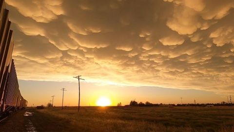 Aterradoras nubes 'infernales' son captadas en el cielo de EU; video viral