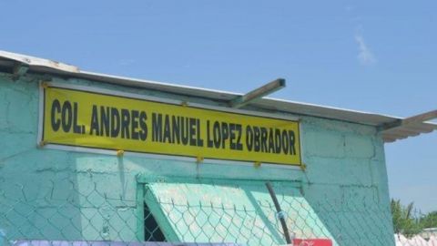 Nombran como 'AMLO' a una colonia en Veracruz