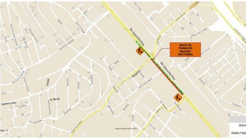 Cerrarán parcialmente el Blvd. Díaz Ordaz por labores de bacheo