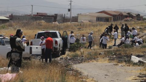 Familiares de desaparecidos localizan osamenta humana en Tijuana