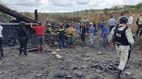 Colapsa mina en Múzquiz, Coahuila; reportan al menos 7 trabajadores atrapados