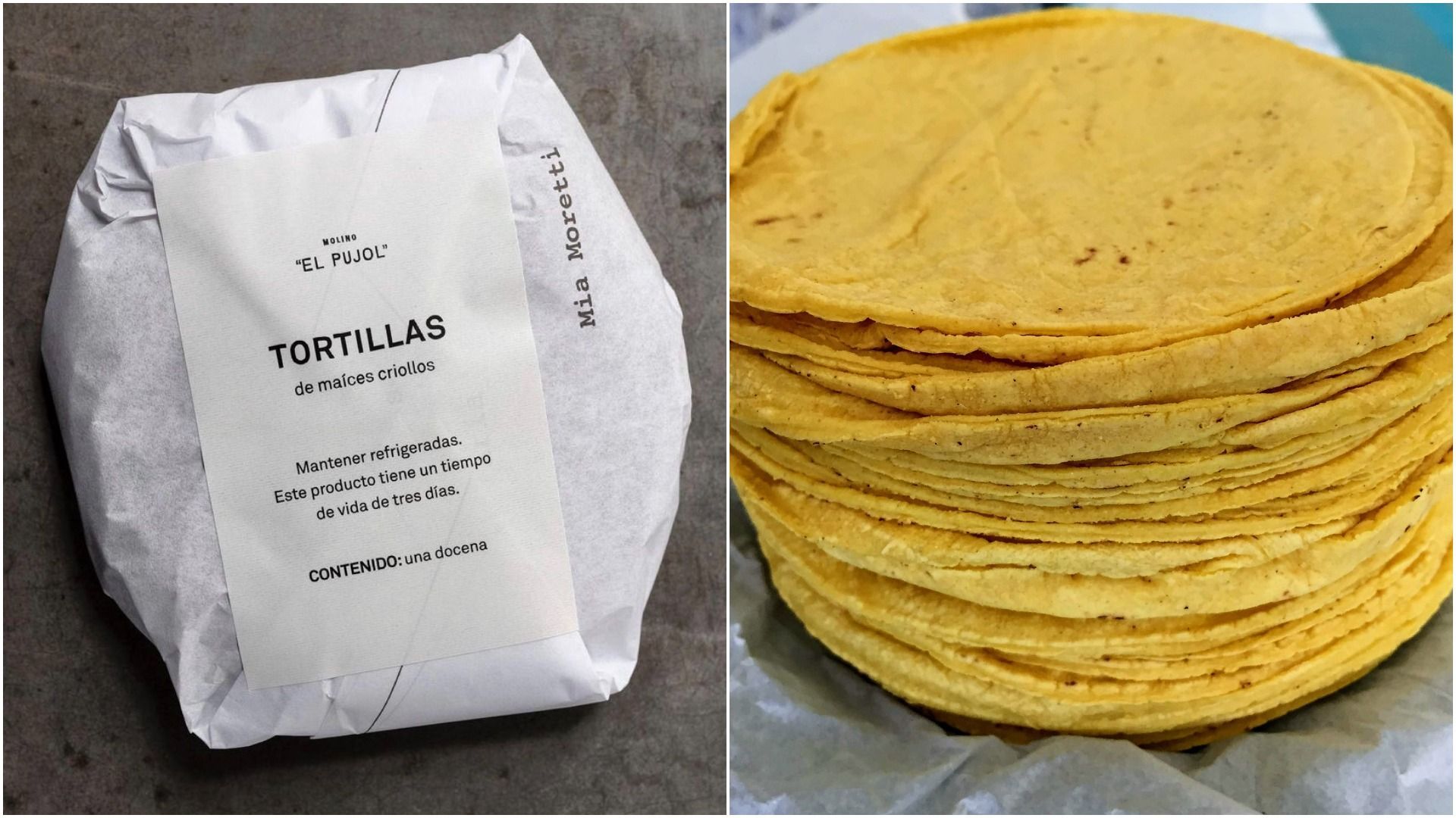 'Maíces criollos' Restaurante 'Pujol' vende 12 tortillas a precio elevado