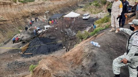 Identifican a los siete trabajadores que quedaron atrapados en mina de Múzquiz