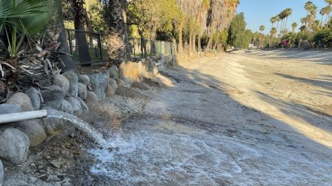 Inicia llenado de agua del lago en el parque Morelos, de Tijuana