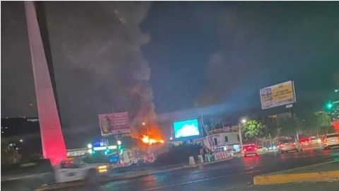 Video: Se quema la Plaza del Zapato